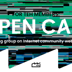 Banner_Working group on Internet community webradios_Open call_Common Spaces